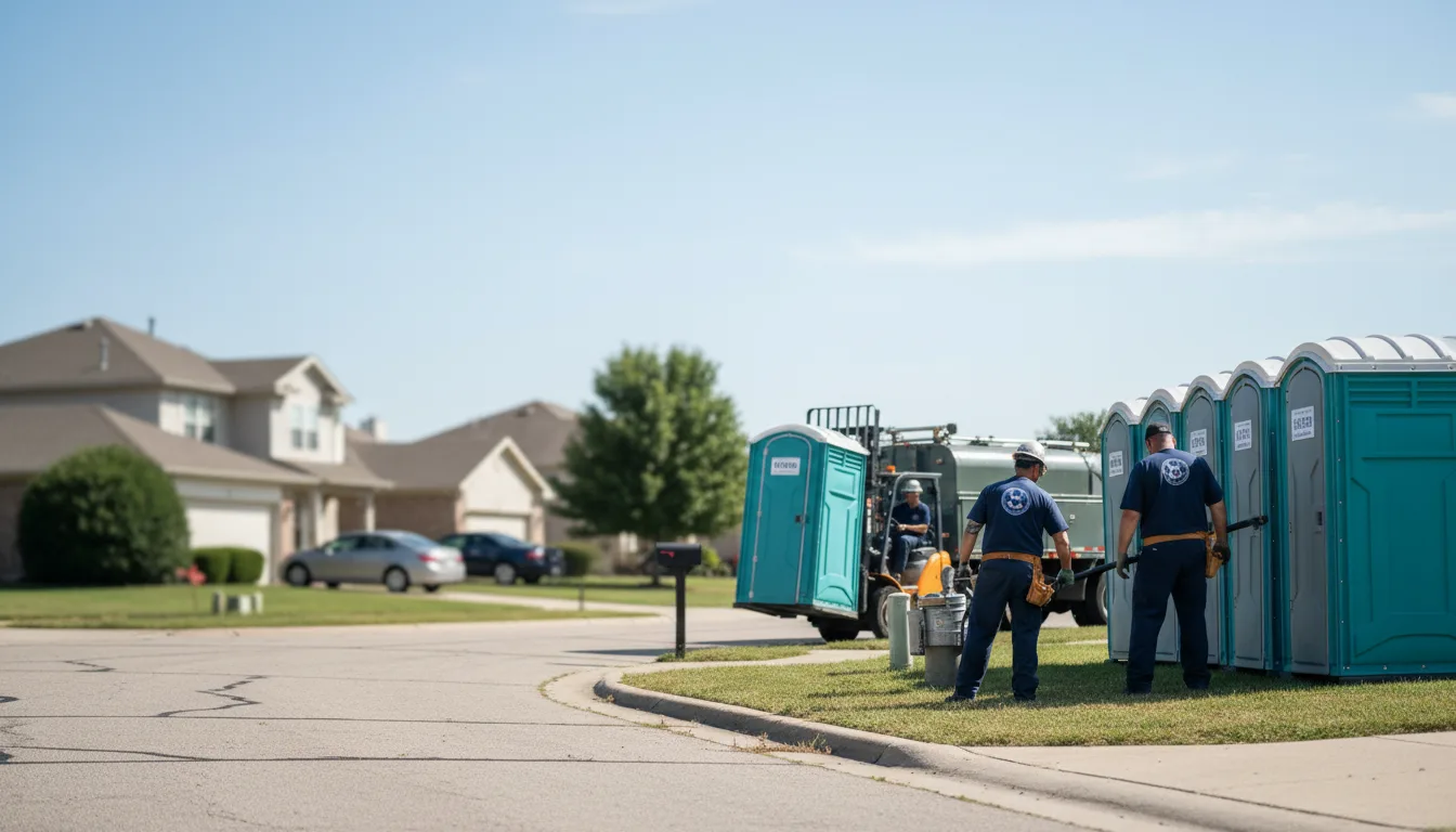 Porta Potty Rental in Nappanee, IN near me